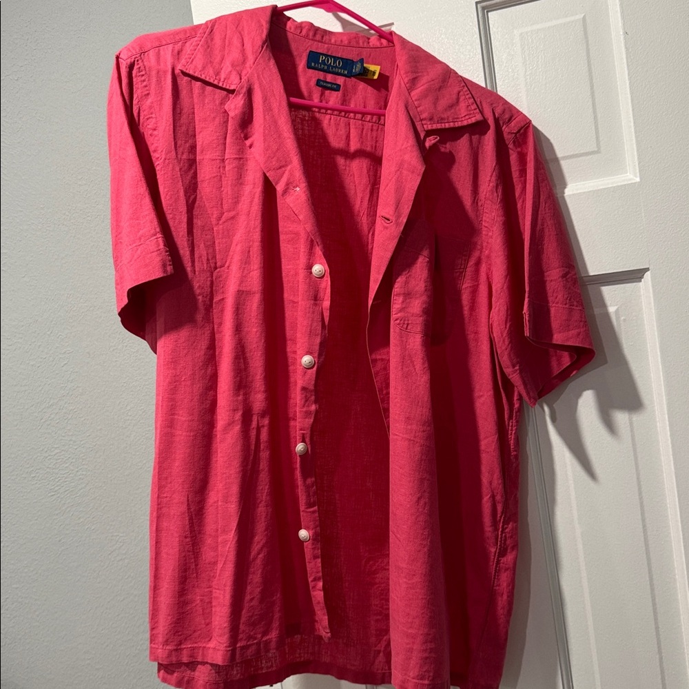 Polo by Ralph Lauren Red Short Sleeve Shirt